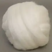 South American Top (Natural White) 100g Wool Roving Spinning Fibre Felting Craft