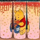 Winnie Pooh Bear Honey Drip Coffee Cup Mug Tumbler