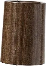 Ｂｅｓｇａ Trash Can Waste Basket Trash Bin 12L Wood Grain Look Garbage Can Rubbish Container for Office Living Room Kitchen