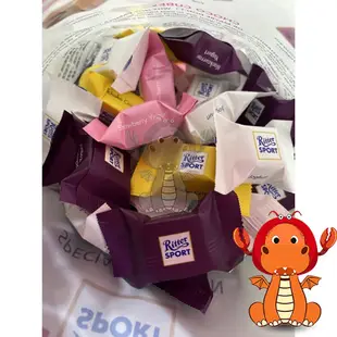 ritter sport mini 德國 整袋 力特律動迷你巧克力 特律動綜合迷你巧克 力特律動 唯龍購物