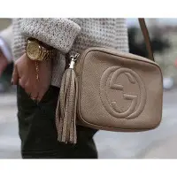 在飛比找Yahoo!奇摩拍賣優惠-Gucci 古馳soho Disco bag 308364 