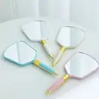 for Women Handheld Salon SPA Makeup Mirror Vanity Hand Mirror Vintage