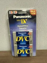 Panasonic Mini DV Digital Video Cassette SP 60min/LP 90min & SP 80min/LP 120min