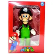 Super Mario Bros Luigi Black Action Figure Anime Peripherals Model Doll Toys