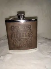 Personalized "Nicholas" 125ml Hip Flask