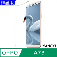 在飛比找PChome24h購物優惠-【YANGYI揚邑】OPPO A73 6吋 鋼化玻璃膜9H防