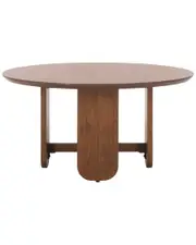 Safavieh Couture Raybelina Round Wood Coffee Table