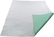Blue Jay Absorb N' Protect Incontinent Under Pad - 30" X 34", White, Shield Your Mattress from Moisture Damage, Quilted Top Layer, Latex-Free, Washable and Reusable, Maximum Absorbent Bed Pad
