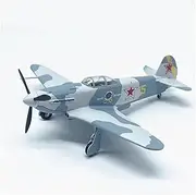 Pre-Build Replica 1:72 for Scale WW II Soviet Yak-3 Fighter YAK3 Aircraft Model Display Aviation Commemorative Collection Gift Toy Airplane