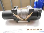 Vintage 2500 lb. Warn winch #ABA43p69-00-08, w/ 50 ft steel cable, OEM,NEW, USA