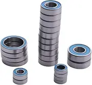 OwlKay RC Accessories 22Pcs Rubber Sealed Bearing Kit for Arrma Typhon Kraton Outcast Notorious Senton Mojave 6S BLX RC Car Upgrade Parts