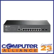 10 Port TP-Link TL-SG3210 JetStream Gigabit L2 Managed Switch with 2 SFP