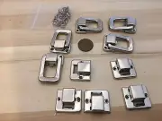 5 Pieces Y&N silver hasp small box hardware lock latch latches catches A11