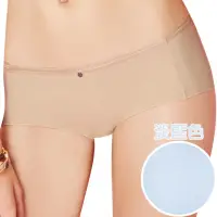 在飛比找momo購物網優惠-【思薇爾】嗨Q Bra系列M-XL素面低腰平口褲(淡藍色)