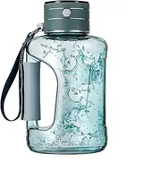 Moissan Hydrogen Water Bottle,1.5L/50 Oz Large Capacity USB Portable Ionizer,SPE/PEM Tech,5-Min Fast Electrolysis,for Gym/Outdoor, Shatterproof (Green)