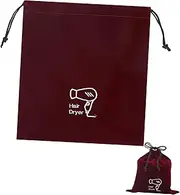FOYTOKI Hair Dryer Storage Drawstring Versatile Drawstring Bag for Home Travel Sports