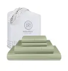 Threadmill 100% Cotton Sheets for King Size Bed - 600 Thread Count King Bed S...