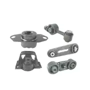 Musashinok Full Engine Mount Kit for Nissan Tiida C11 1.8L MR18DE 06-14 Manual