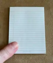 McKenna Notepad American Girl Doll Loft Bed Gymnastics REPLACEMENT part paper