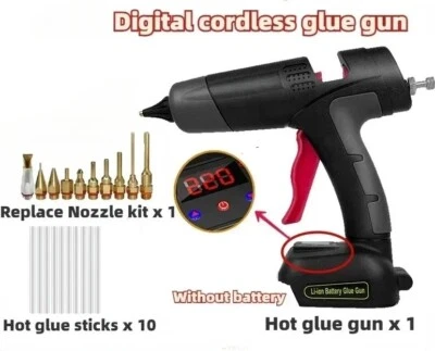 Makita 18V Cordless Glue Gun Black 11mm DIY Tool No Battery Included