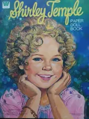 Shirley Temple Paper Doll Book Whitman 1976 Uncut Vintage Collectible Dress Up