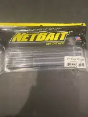 NetBait 7” Flex Worm 7pk June Bug