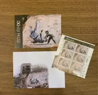 在飛比找Yahoo!奇摩拍賣優惠-Banksy 烏克蘭郵政郵票套組