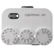 LightMate AirPro Electronic Camera Light Meter 3-Dials Double Reverse Metering