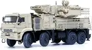 Panzerkampf | 1:72 Scale Model Military Diecast | Pantsir-S1 air Defense System Sand Color Scheme,Syrian Goverment Force | Model 12217PB
