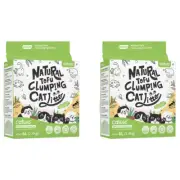 2x Cature Flushable 6L/2.4kg Natural Tofu Pellets Clumping Cat Litter Green Tea