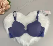 Calvin Klein Women's Perfectly Fit Coverage Flex Poppy Lightly Lined Bra 32C