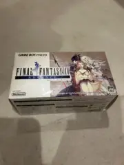 NEW Nintendo Gameboy Micro Final Fantasy IV FF4 Advance Console Yoshitaka Amano