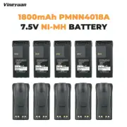 10X PMNN4017 PMNN4018A Replacement Battery for Motorola CT150 CT250 CT450 Radios