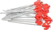 GALPADA 20pcs Heavy Duty Metal Tent Stakes for Outdoor Camping Windproof Ground Pegs for Tents Installation and Garden Use