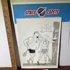 Original Nate Butler Art Your Sweatband’s Cartoon Bad Breath Tennis