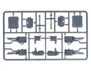 Warhammer 40k Space Marine/Chaos Predator Lascannon/Heavy Bolter Sponsons Sprue