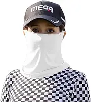 [COOUV] Ultrathin UPF50+ Sun Protection Cooling Fabric Neck Gaiter Scarf Face Cover Mask of Ice Silk Lightweight