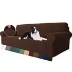 MAXIJIN Super Stretch Couch Cover for 3 or 4 Cushion Couch, Extra Large