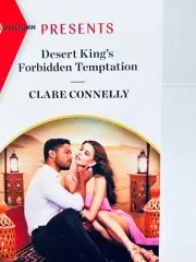 HP #4110 June 2023 .. Desert King's Forbidden Temptation by Clare Connelly