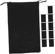 [GAXIRE] 10pcs Ski Goggle Storage Bag Soft Microfiber Drawstring Pouch for Goggles Sunglasses Capacity Scratch Protection Lining for Personal Commercial Use