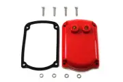 Red Magneto Top Cover fits Harley Davidson