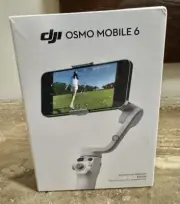 DJI Osmo Mobile 6 3-Axis Gimbal Stabilizer for Smartphone - Platinum Gray. New.