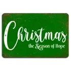 Rustic Green Christmas: The Season of Hope