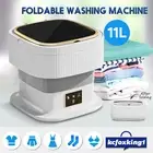 Mini Washing Machine Portable for Socks Underwear Washer Foldable Cloth Washer