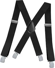 [Generic] Men's Suspenders Adjustable Elastic Straps for Business Costume Party