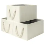 StorageWorks Large Storage Baskets for Organizing, Foldable Storage Baskets f...