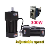 220/110V Electric Gear Box Motor Adapter Motor Speed Variable Controller 300W AC