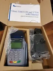 BRAND NEW VeriFone VX510 Model OMNI5100 Credit Card Terminal Reader FREE SHIP