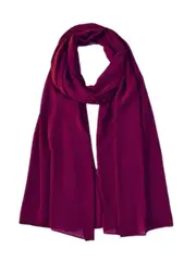 Only 1 Solid Chiffon Scarf
