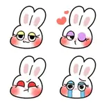 LINE日本🇯🇵表情貼∣MISS RABBIT'S EMOJI